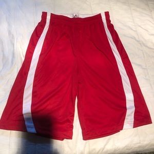 Unisex basketball reversible shorts size small